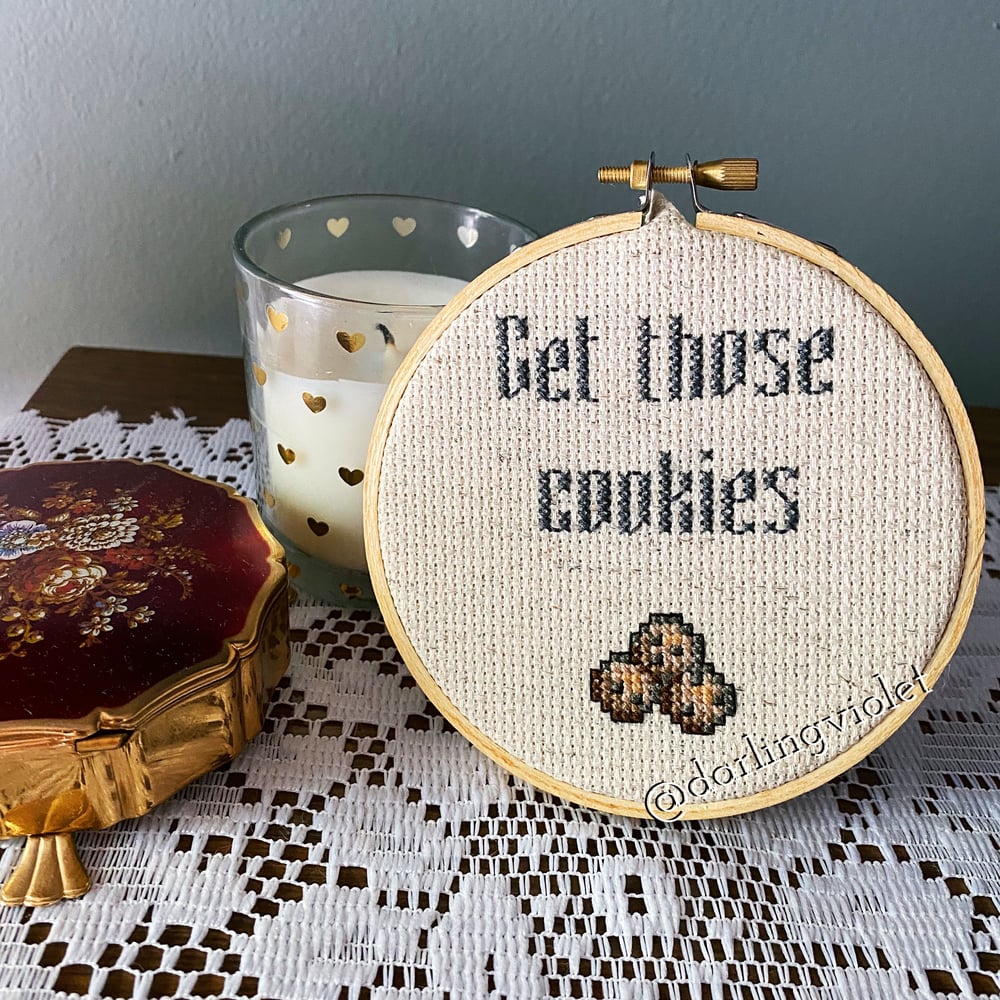 Get Those Cookies Cross Stitch