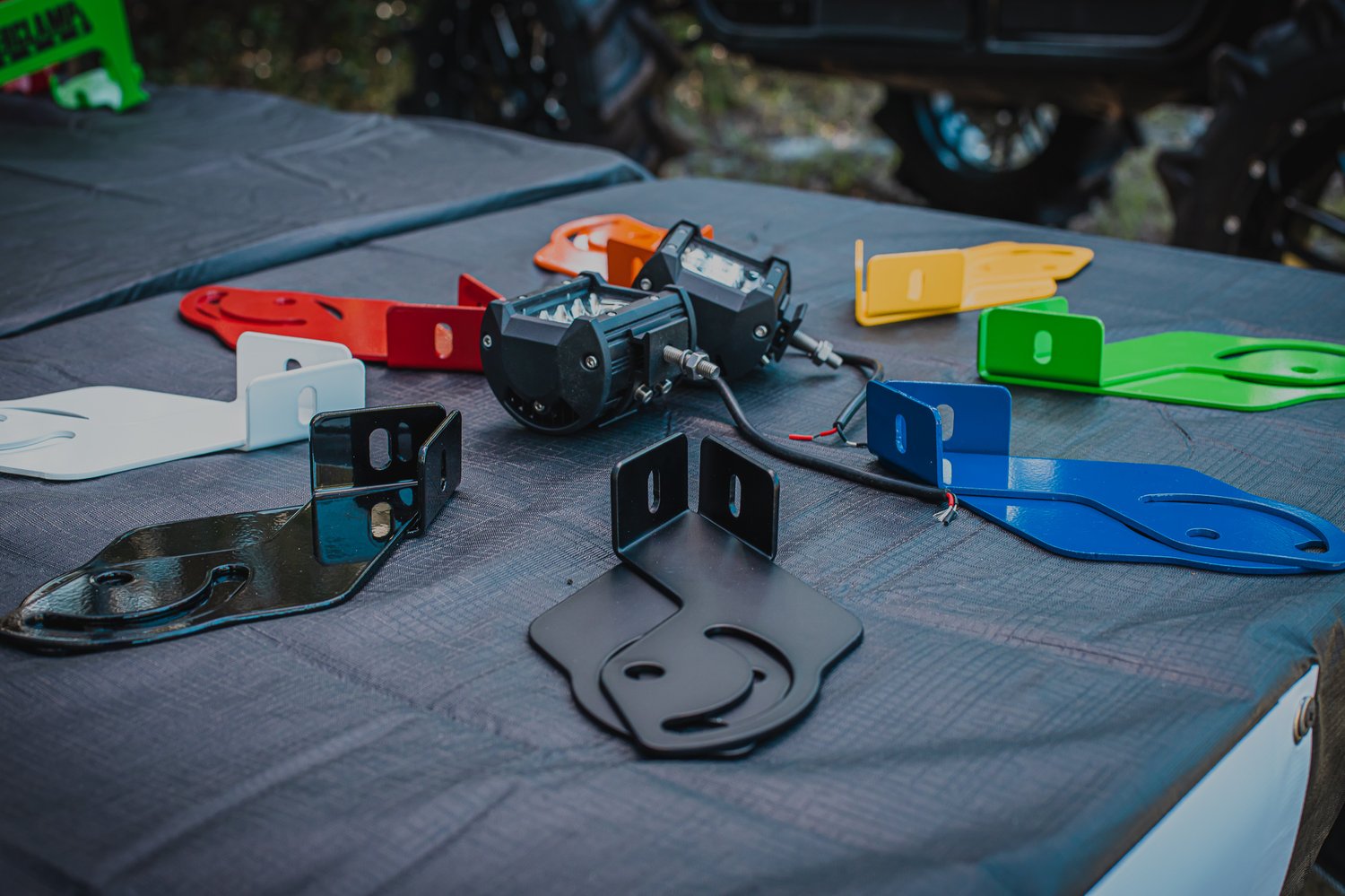 Image of Teryx Pedestal Pod Light Brackets (PAIR)