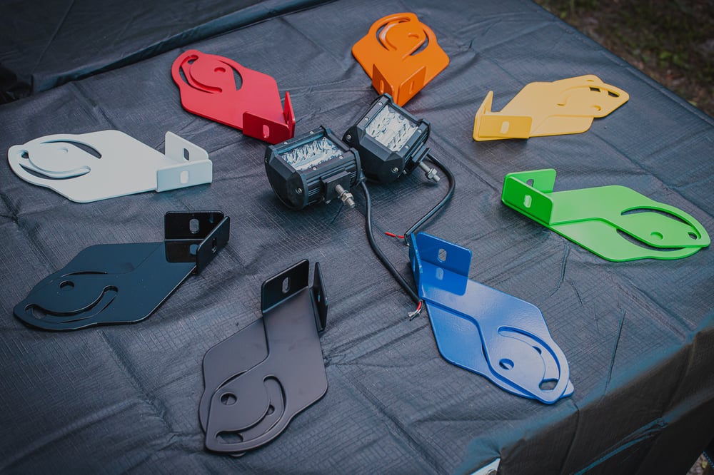 Image of Teryx Pedestal Pod Light Brackets (PAIR)