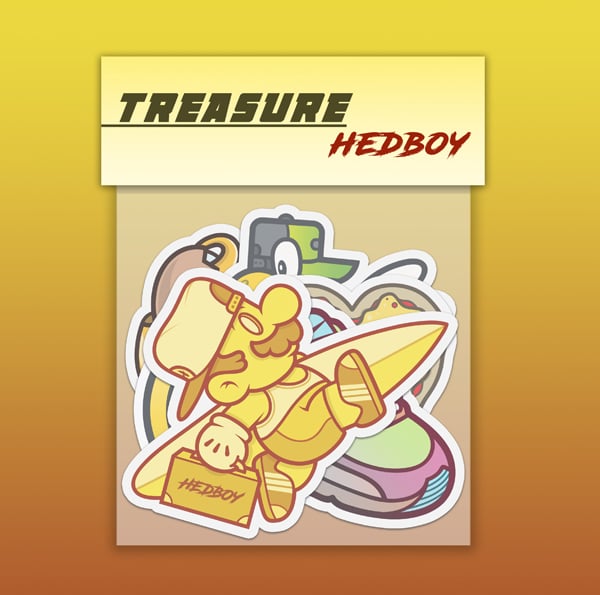 Image of TREASURE - Holographic sticker pack!