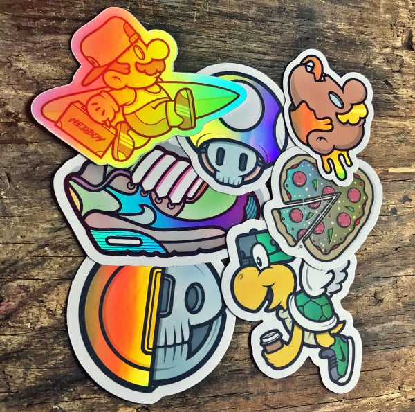 Image of TREASURE - Holographic sticker pack!