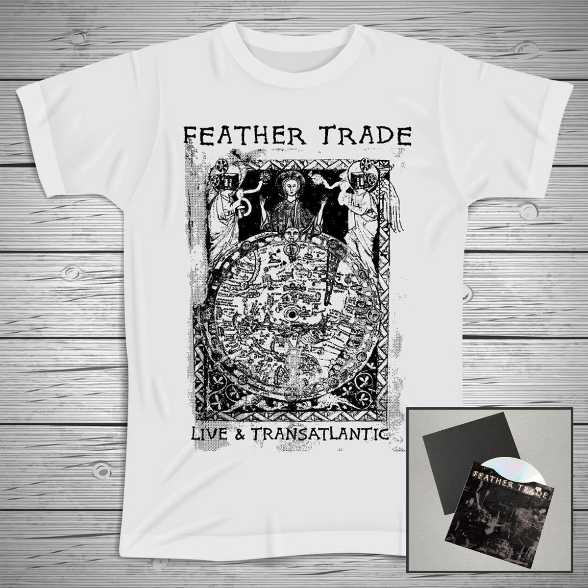 Image of PRE-ORDER: LIVE & TRANSATLANTIC DVD & TEE COMBO