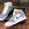 Nike AIR Jordan 1 MID MIXED TEXTURES BLUE