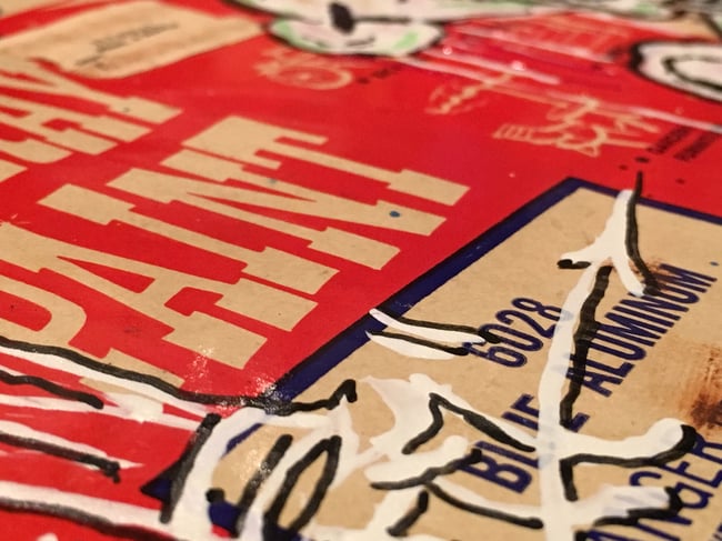 B BONEY VINTAGE LABEL