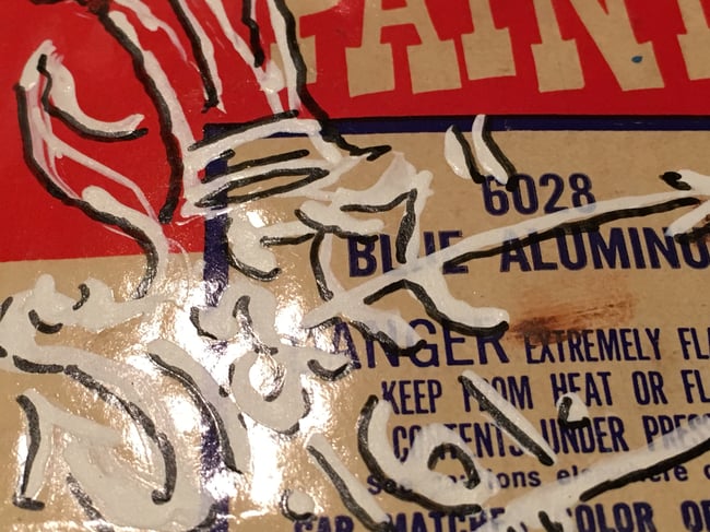 B BONEY VINTAGE LABEL