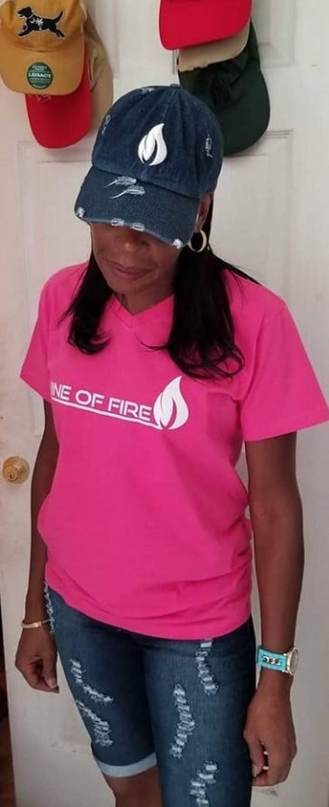 Image of "Signature Logo" (V-Neck) Tee 