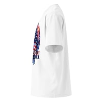 Image 15 of Unisex USA 250 Hellfish Haven organic oversized high neck t-shirt