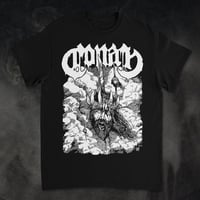 BEHEADED T SHIRT - WHITE / BLACK *SIZE SMALL ONLY*