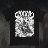 BEHEADED T SHIRT - WHITE / BLACK
