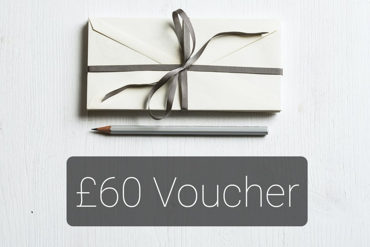 Image of £60 gift voucher 