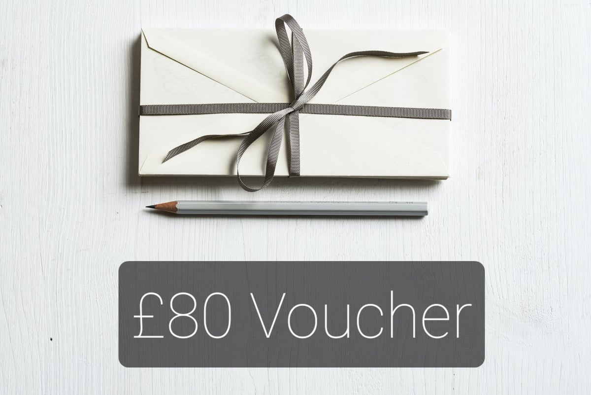 Image of £80 gift voucher 