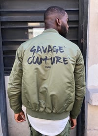Image 1 of Bomber Savage Couture® Kaki