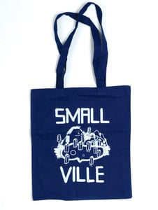 Image of Smallville Bag- Logo Print- Blue