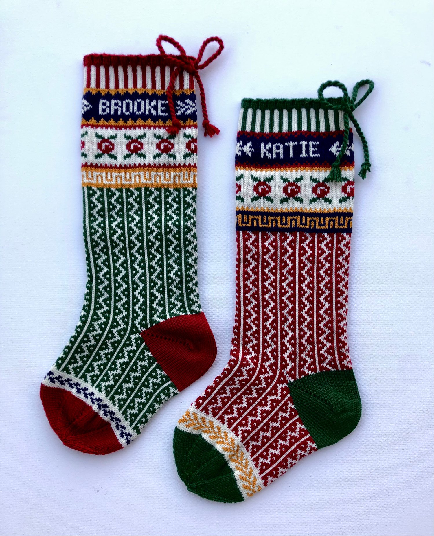 Image of Rosebud Christmas Stocking