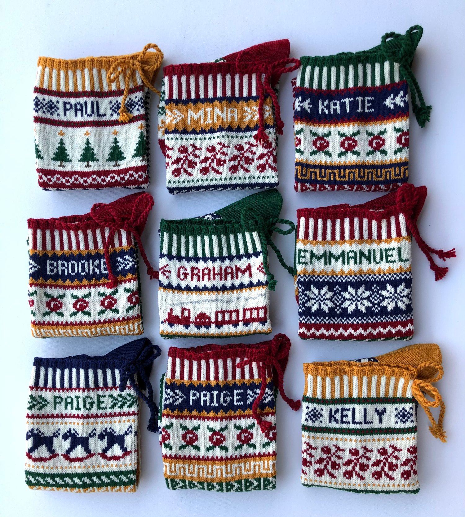 Image of Rosebud Christmas Stocking