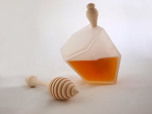 Image of Hive Honey Set - Frosted Glass