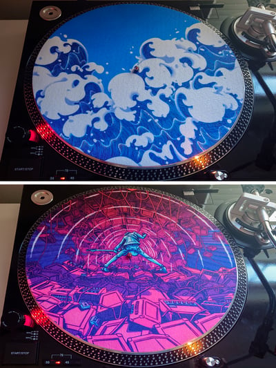 Image of Double Sided Turntable Slipmat