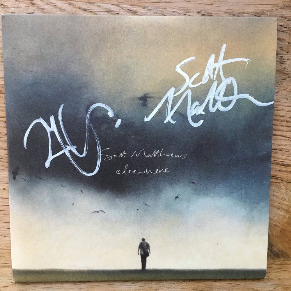 Image of Elsewhere album sampler - Rare signed by Robert Plant & Scott Matthews