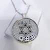 LEVI mounted pendant chain | silver