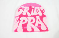 Pink Grind & Pray Beanie