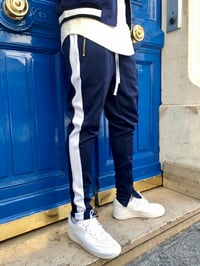 Pantalon Stripes Bleu/Blanc