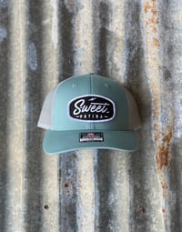 Image 1 of Smoke Blue Bolt Patch Hat