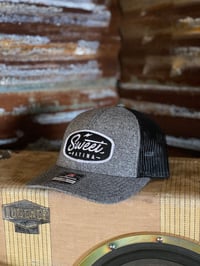 Image 1 of Heather Black on Black Patch Hat