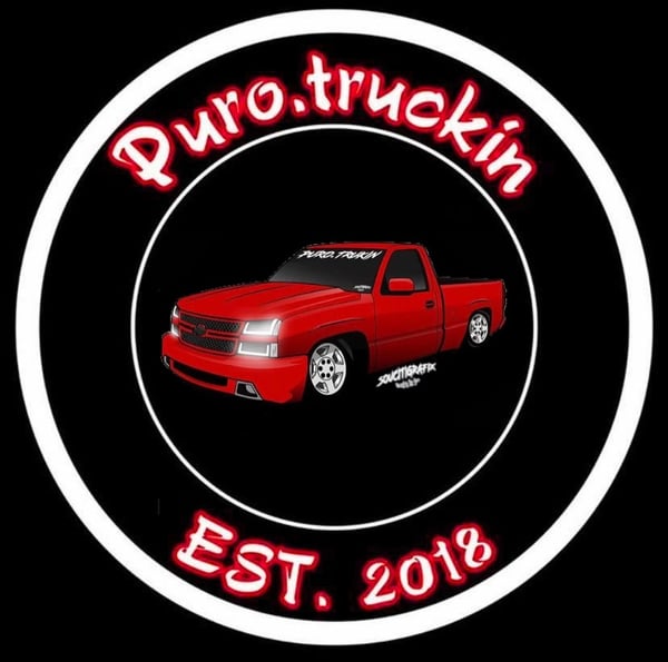 Image of Puro.Truckin Est. 2018 sticker 