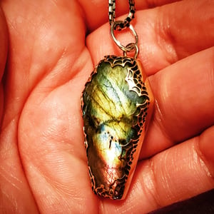 Creepy Coffin pendant