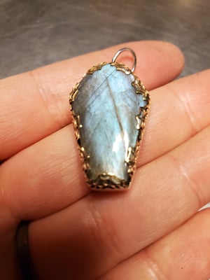 Creepy Coffin pendant