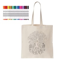 Image 1 of WOW "TREE CATS" COLORING BAG