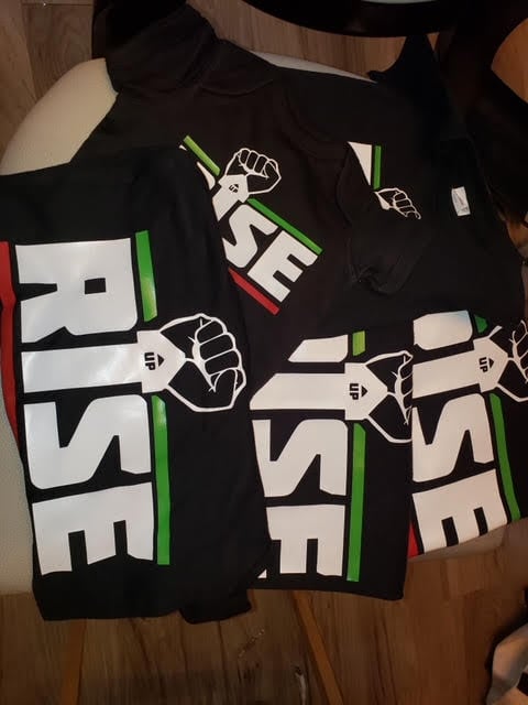 Image of Youth and Adult Signature  R.I.S.E. UP Tee's