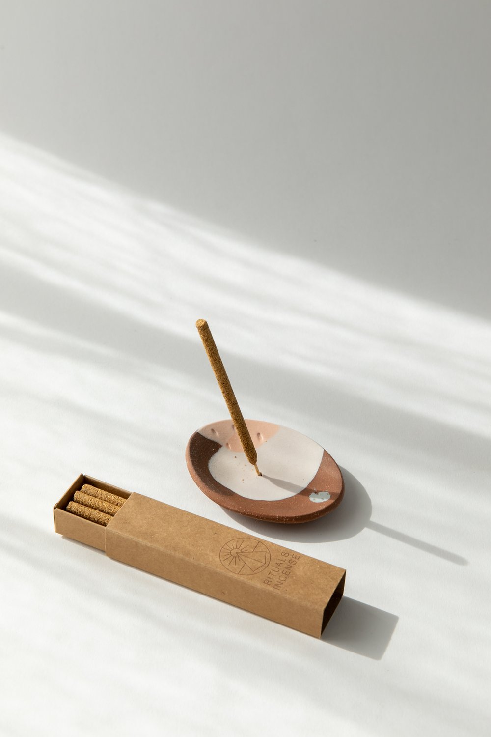 Image of Red Mesa Inlay Incense Holder