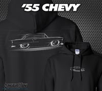 Image 2 of '55 Chevy T-Shirts Hoodies Banners