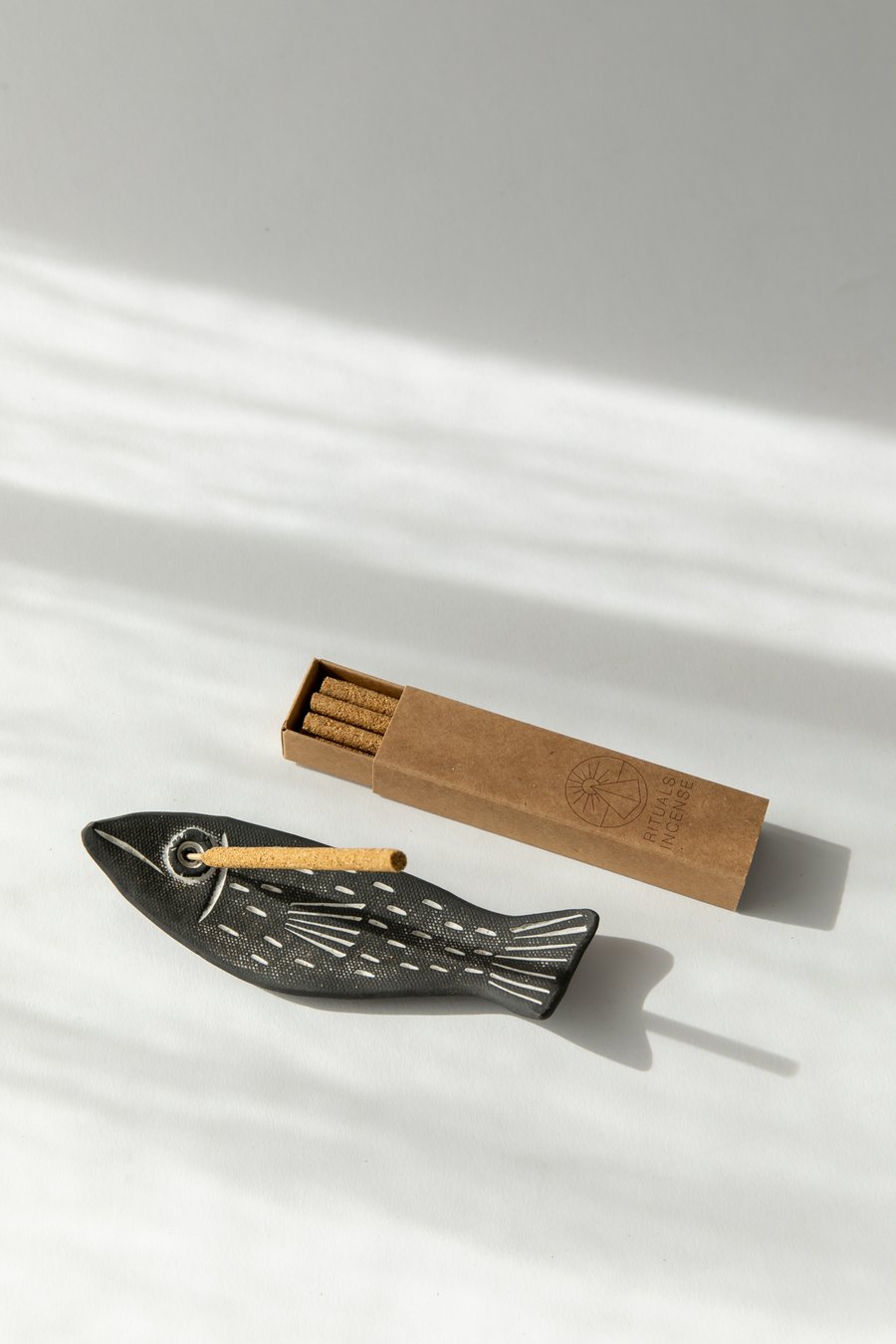 Image of Mini Charcoal Fish Incense Holder