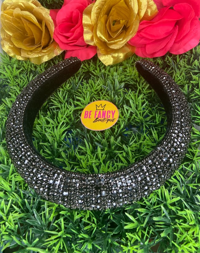 Bling Me Out Headband/Black