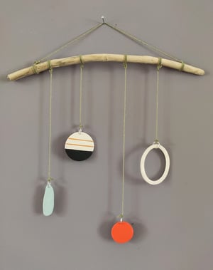 Image of Abstract Maritime Wall Hanging