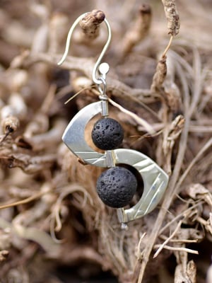 Image of Lava Bead Earrings