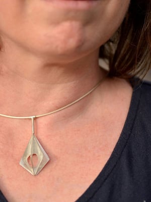 Image of Kite Pendant with Silver Necklace