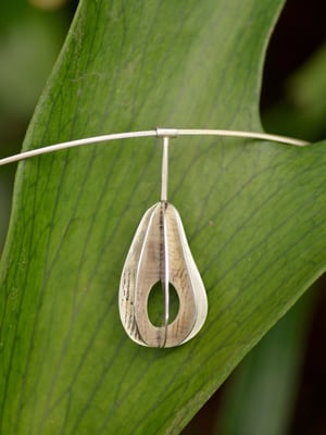 Image of Avocado Pendant with Necklace