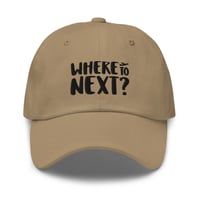Image 4 of Where To Next ✈ | Unstructured Classic Dad Cap