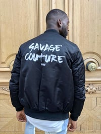 Image 1 of Bomber Savage Couture® Noir