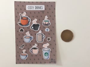 Cozy Drinks Stickersheet
