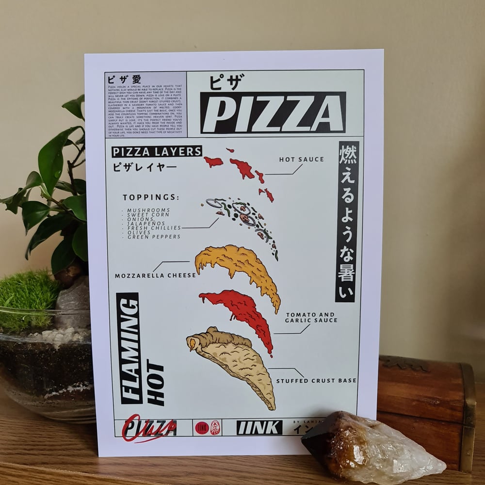 Pizza Love Print