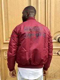 Image 1 of Bomber Savage Couture® Bordeaux