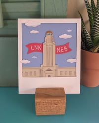 Image 1 of Lincoln Capitol paper Polaroid