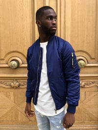 Image 2 of Bomber Savage Couture® Bleu