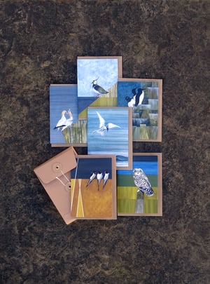 Image of Set of 6 Bird Cards