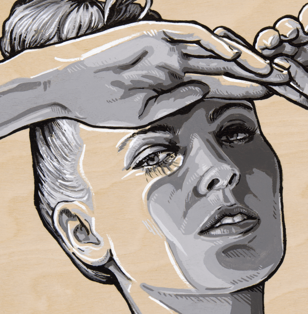 She Languor - Original  Artwork