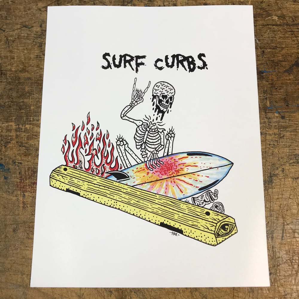 Image of CURB SURF PRINT